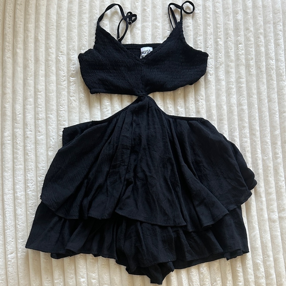 Princess Polly Black Mini Dress